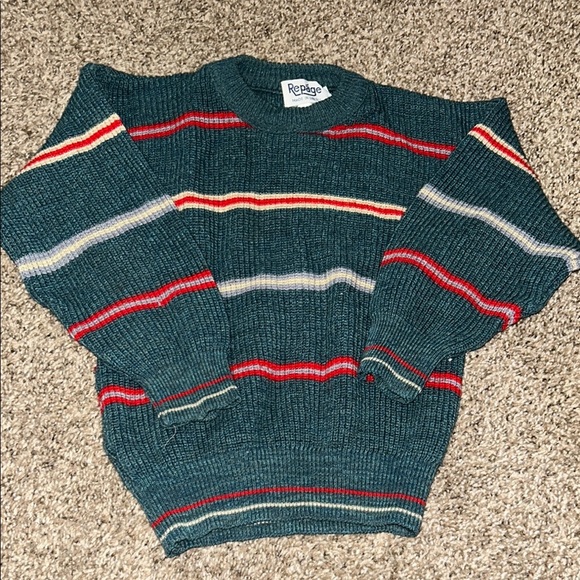 Vintage Kids KT Repage Stripped Sweater - Picture 1 of 3